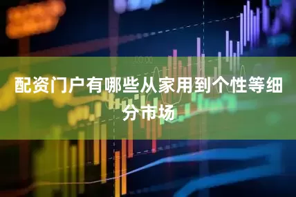 配资门户有哪些从家用到个性等细分市场