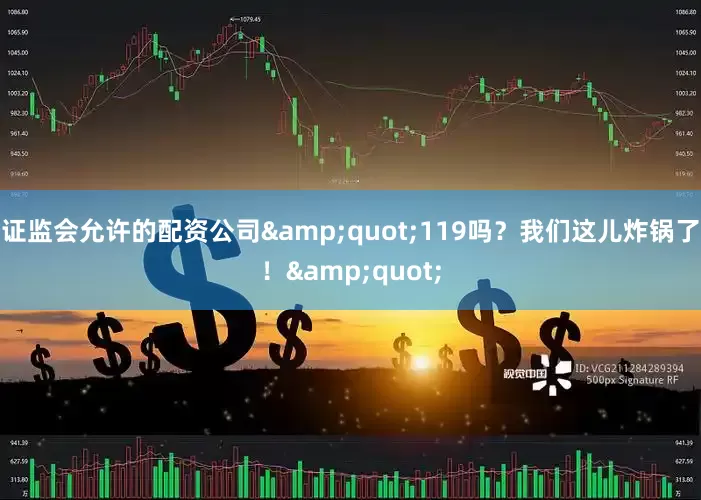 证监会允许的配资公司&quot;119吗？我们这儿炸锅了！&quot;